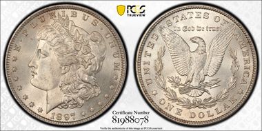 1897 $1 MS63