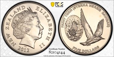 2012 $5 Fairy Tern MS68