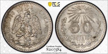1925-M 50C MS64