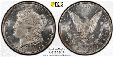 1886-O $1 MS62DMPL