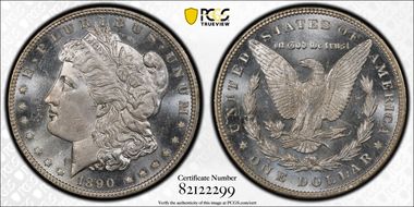 1890 $1 MS65DMPL