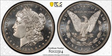 1899 $1 MS66DMPL