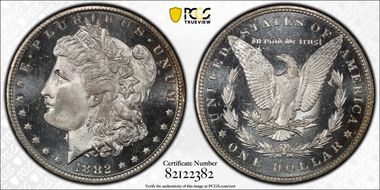 1882-CC $1 MS66+ DMPL