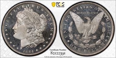 1884-O $1 MS66DMPL