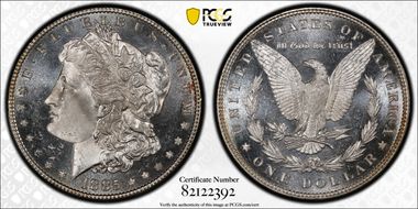 1885 $1 MS66+ DMPL