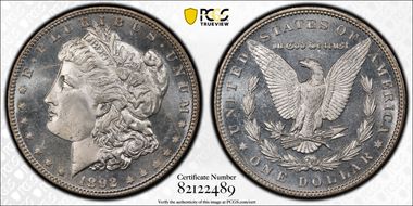 1892 $1 MS65DMPL