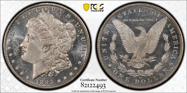 1893-O $1 MS63DMPL