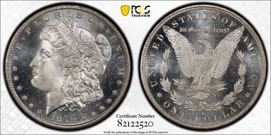 1879-S $1 MS67DMPL