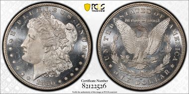 1880-O $1 MS64DMPL