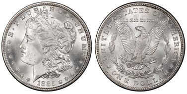 1885 $1 MS67