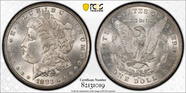1883-CC $1 MS64