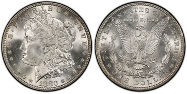 1880 $1 MS66+