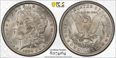 1889-O $1 MS64+
