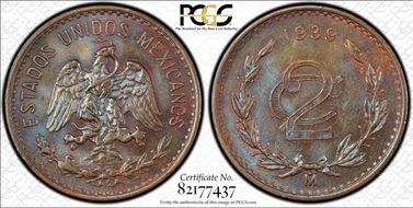 1939-Mo 2C KM-419 MS63BN