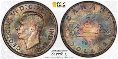 1937 S$1 MS63