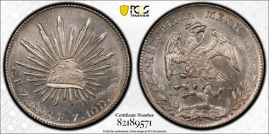 1896-Zs FZ 8 R Zs82 MS62