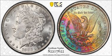 1883-O $1 MS63