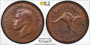 1951(p) 1/2D With dot PR64BN