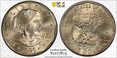 1999-P SBA$1 MS66