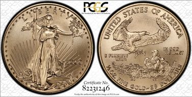 2000 $25 Gold Eagle MS69