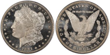 1881-CC $1 MS66DMPL