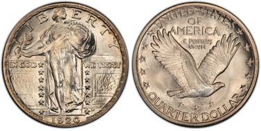 1920-S 25C MS66FH