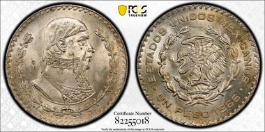 1966-Mo Peso KM-459 MS65