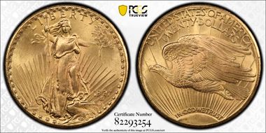 1927 $20 MS64