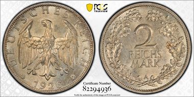 1926-A 2R Mk J-320 MS62