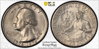 1976-D 25C Clad MS65