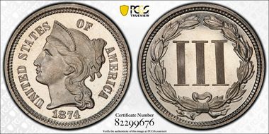 1874 3CN PR67CAM