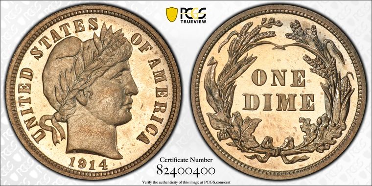 Cert 82400400 - Coin Image