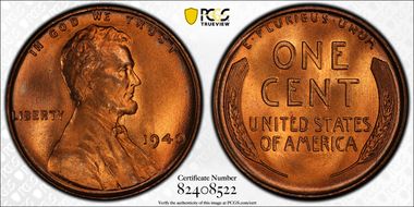 1940 1C MS67+ RD
