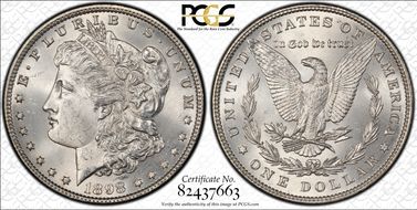 1898 $1 MS64