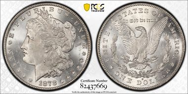1878-S $1 MS63