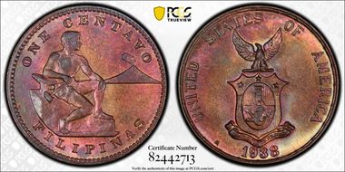 1938-M 1C RP Date, Allen-3.02a MS64RB