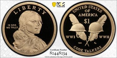 2016-S $1 Native American PR69DCAM