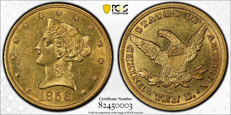 Cert 82450003 - Coin Image