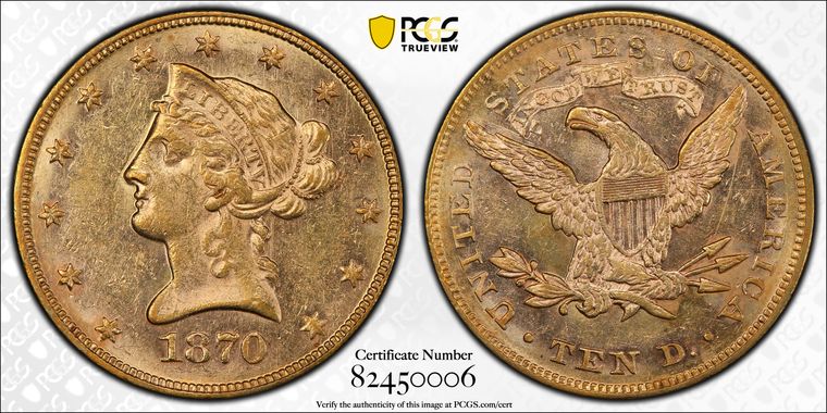 Cert 82450006 - Coin Image