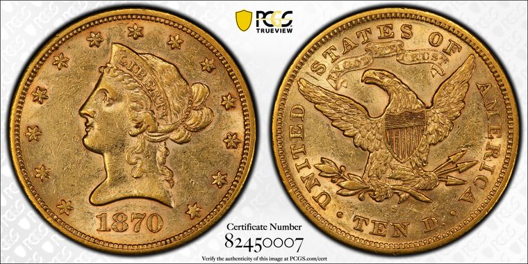 Cert 82450007 - Coin Image