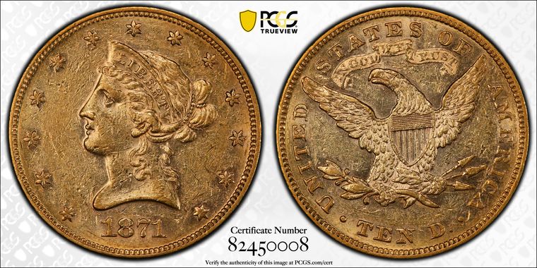 Cert 82450008 - Coin Image