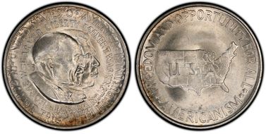 1953-S 50C WC DDR FS-801 MS66