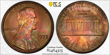 1973 1C MS65RB