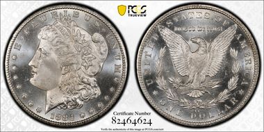 1884-CC $1 MS66PL