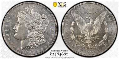1903 $1 MS64PL