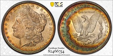 1885 $1 MS64