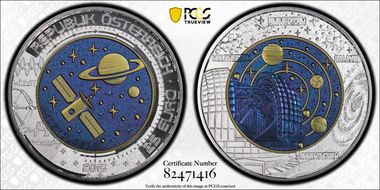 2015 € 25 Cosmology MS70