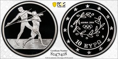 "2004" (2003) € 10 Javelin PR69DCAM