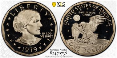 1979-S SBA$1 Type 2 PR70DCAM