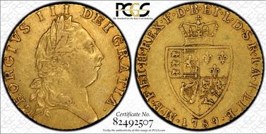 1789 Guinea S-3729 XF45